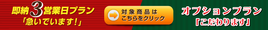 即納３営業日商品とこだわり商品